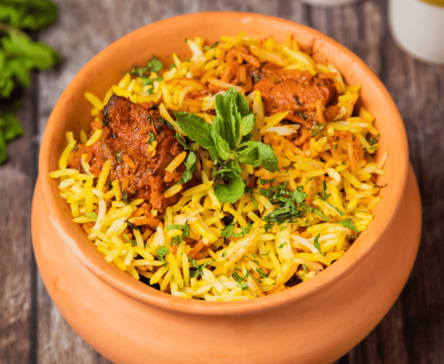 indian biryani spiced rice with meat or vegetables recipe