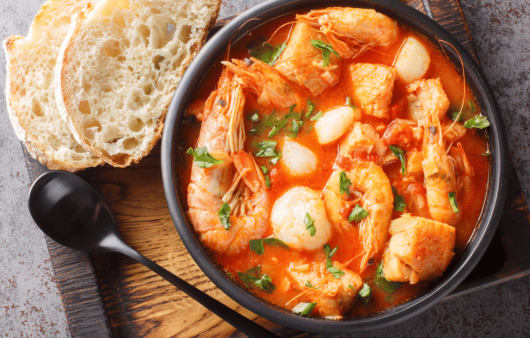 french bouillabaisse fish stew recipe