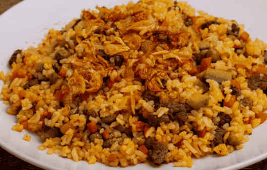 Brazilian Arroz de Hauçá (Hauçá Rice)