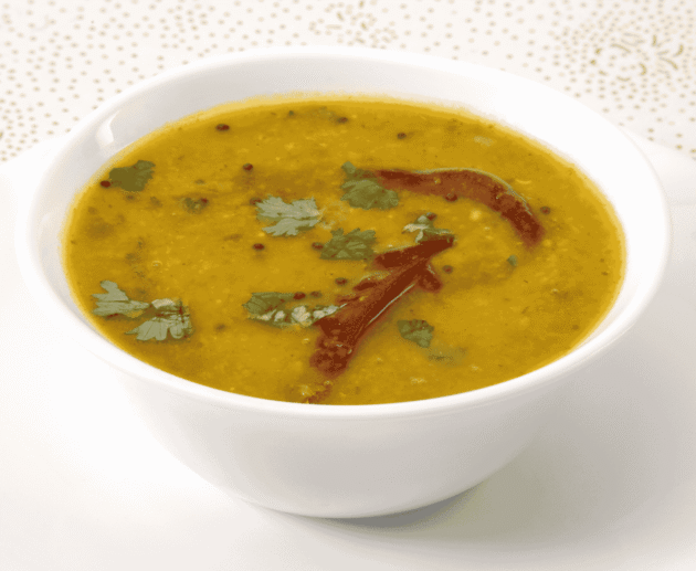 Sambar (Lentil Based Vegetable Stew)