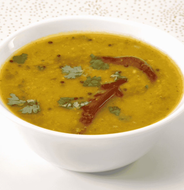Sambar (Lentil Based Vegetable Stew)