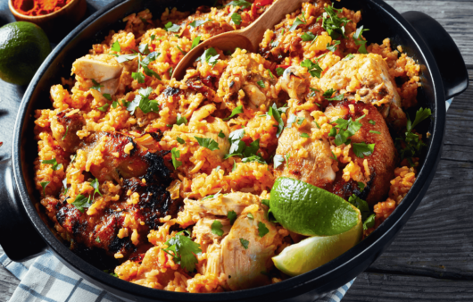 Spanish Arroz con Pollo (Rice with Chicken)