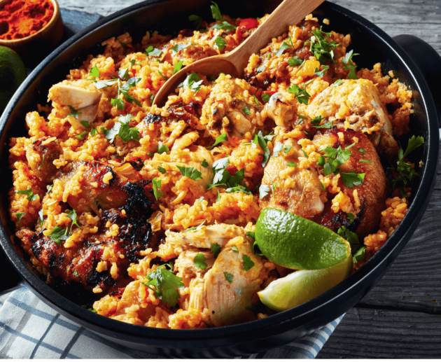 Spanish Arroz con Pollo (Rice with Chicken)