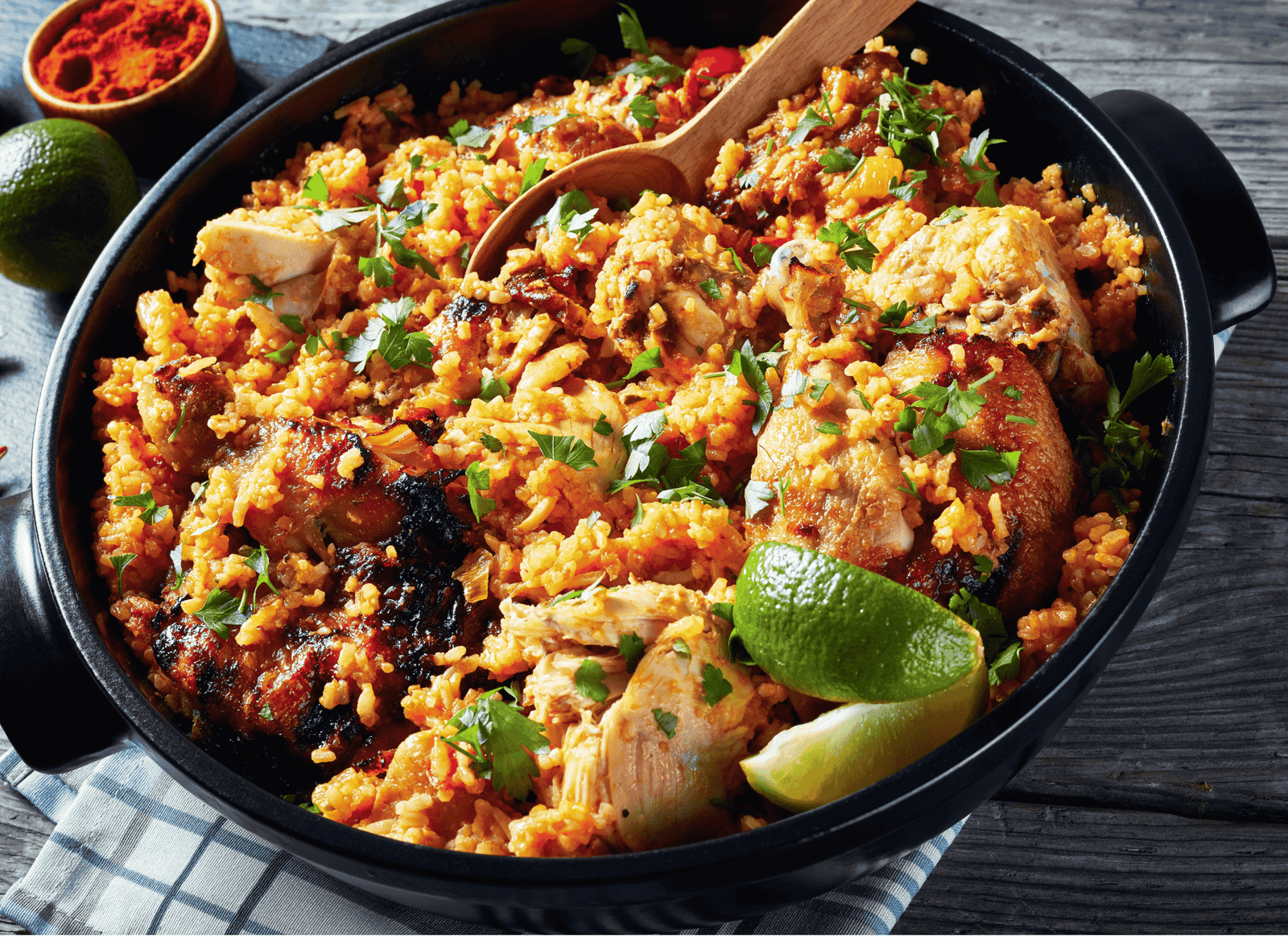 Spanish Arroz con Pollo (Rice with Chicken)