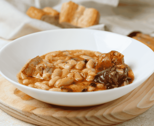 Spanish Fabada Asturiana