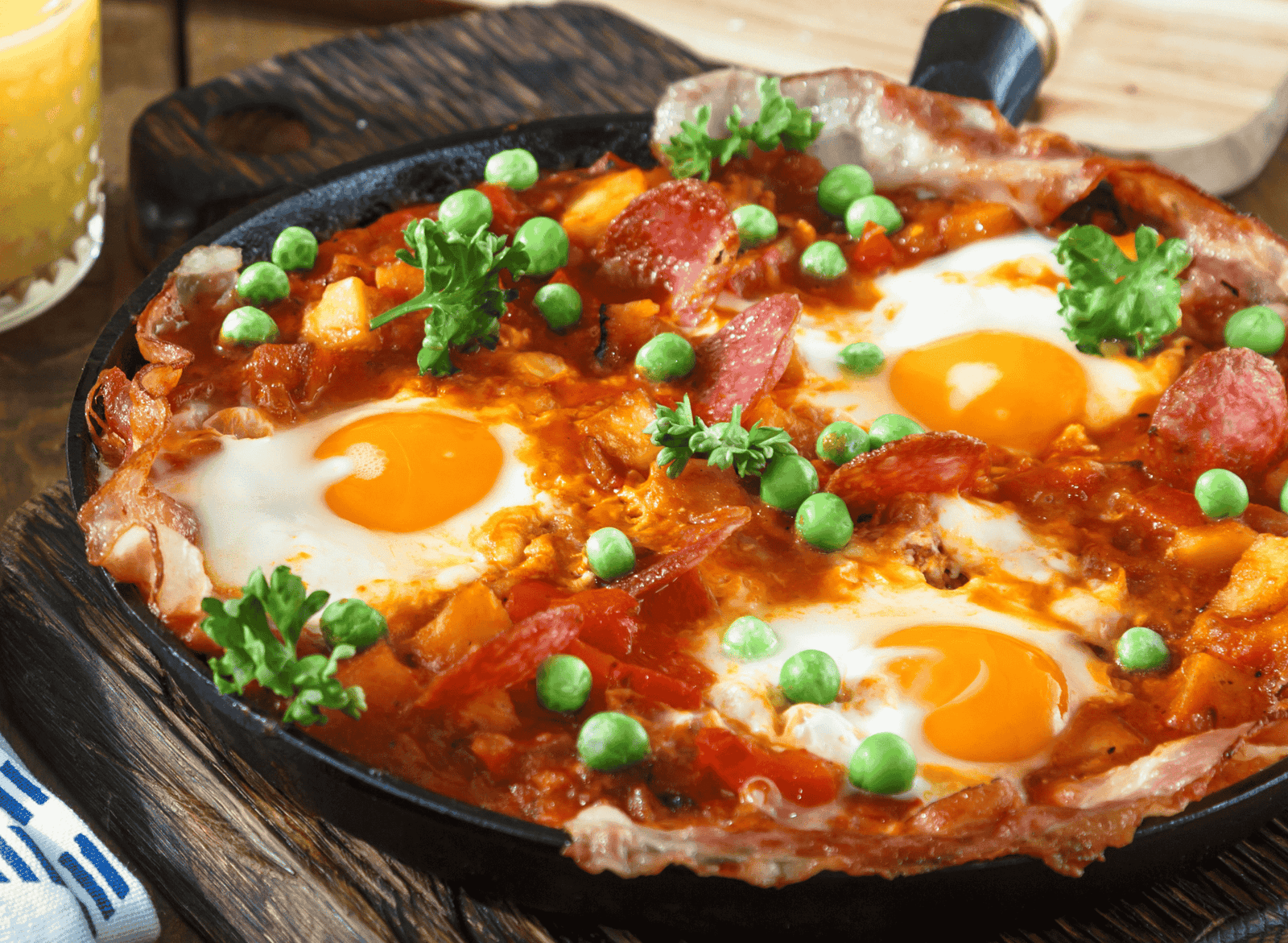 Spanish Huevos a la Flamenca