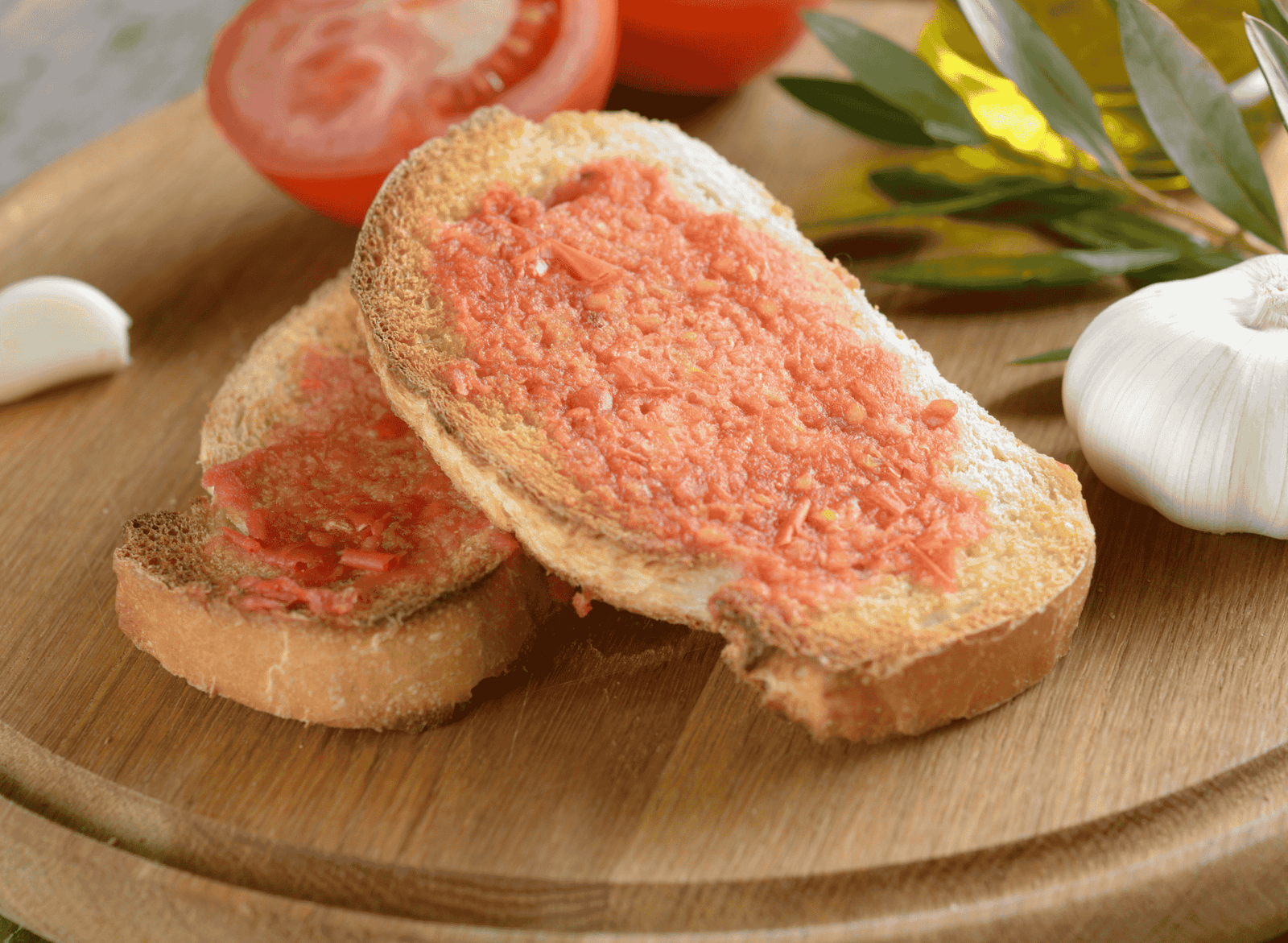 Spanish Pa amb Tomàquet (Tomato Bread)