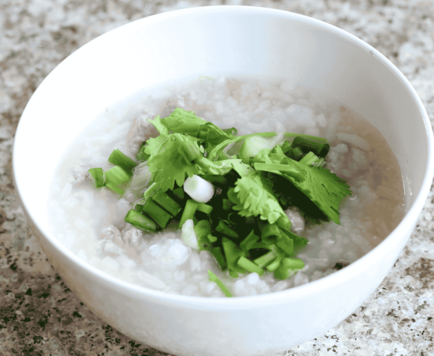 Thai Khao Tom (Thai Rice Soup)