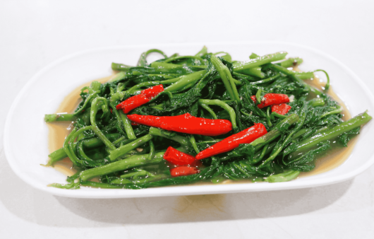 Thai Pad Pak Boong (Stir-Fried Morning Glory)