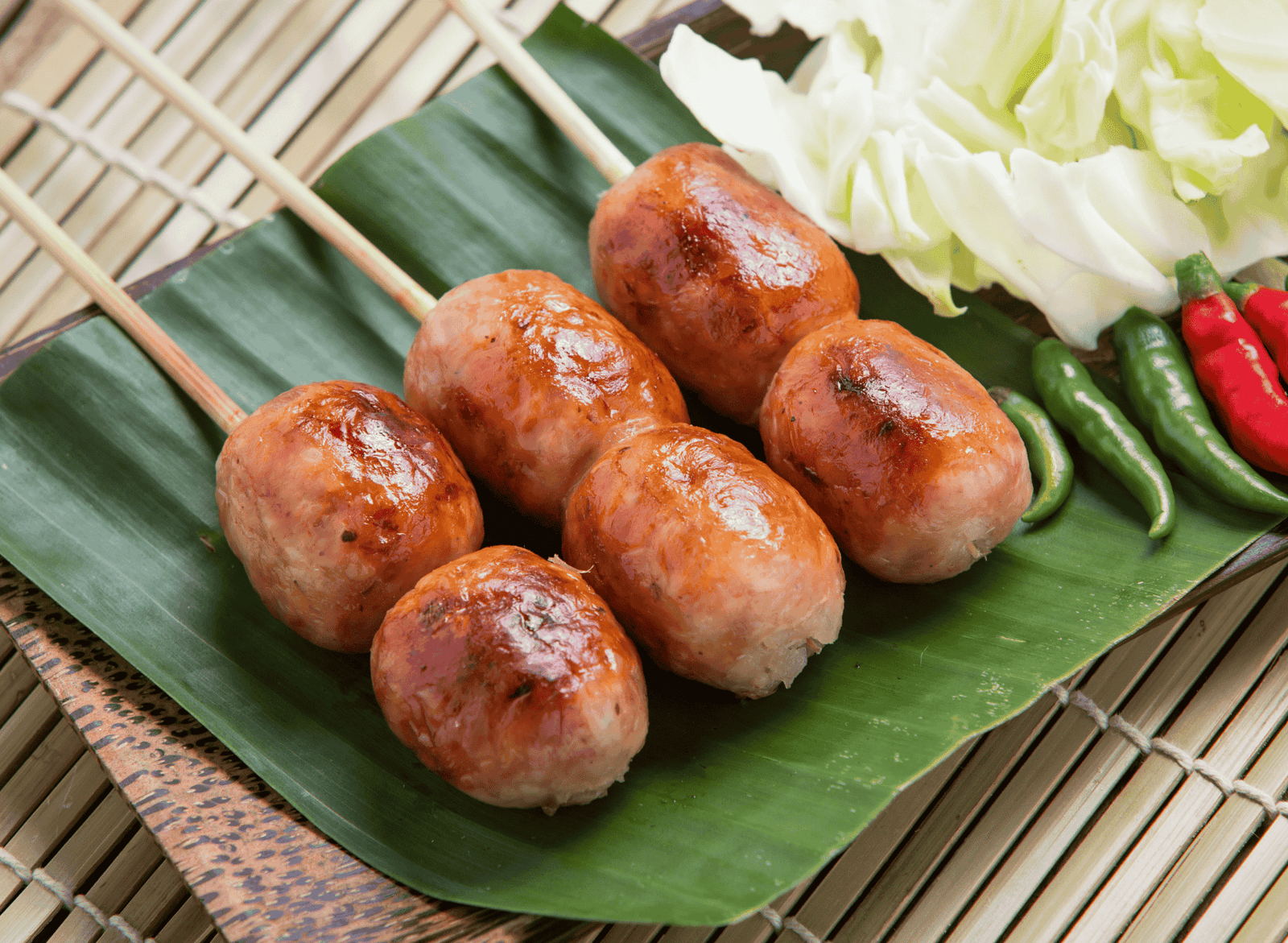 Thai Sai Krok Isaan (Isaan Sausage)