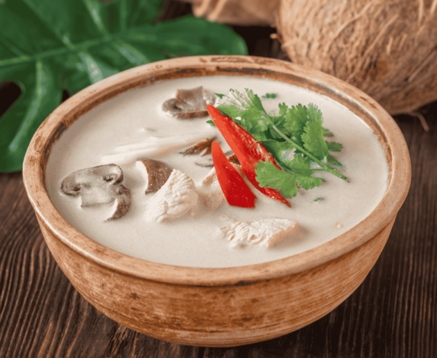 Thai Tom Kha Gai (Chicken Coconut Soup)