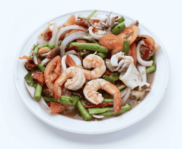 Thai Yum Talay (Spicy Seafood Salad)