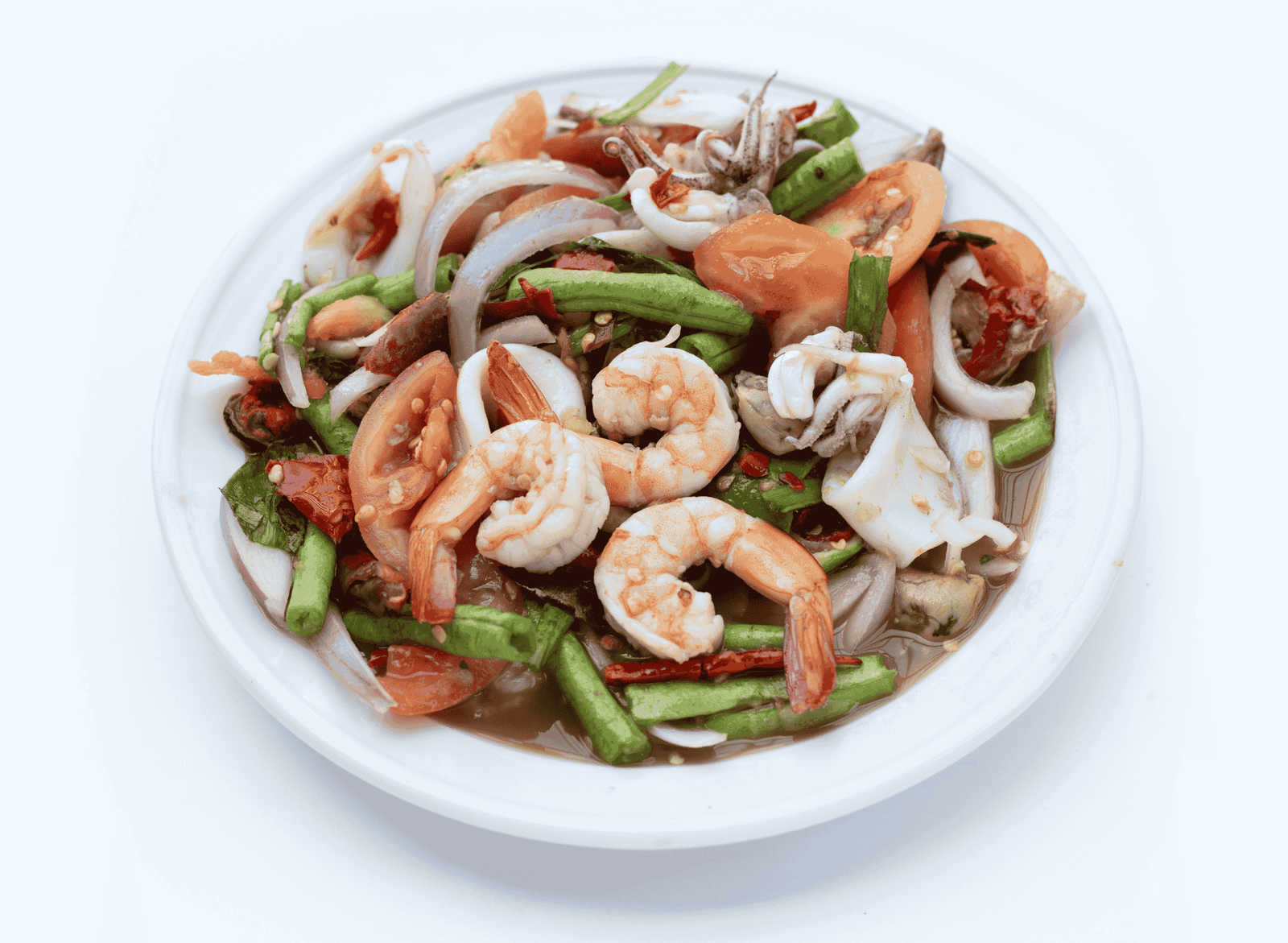 Thai Yum Talay (Spicy Seafood Salad)