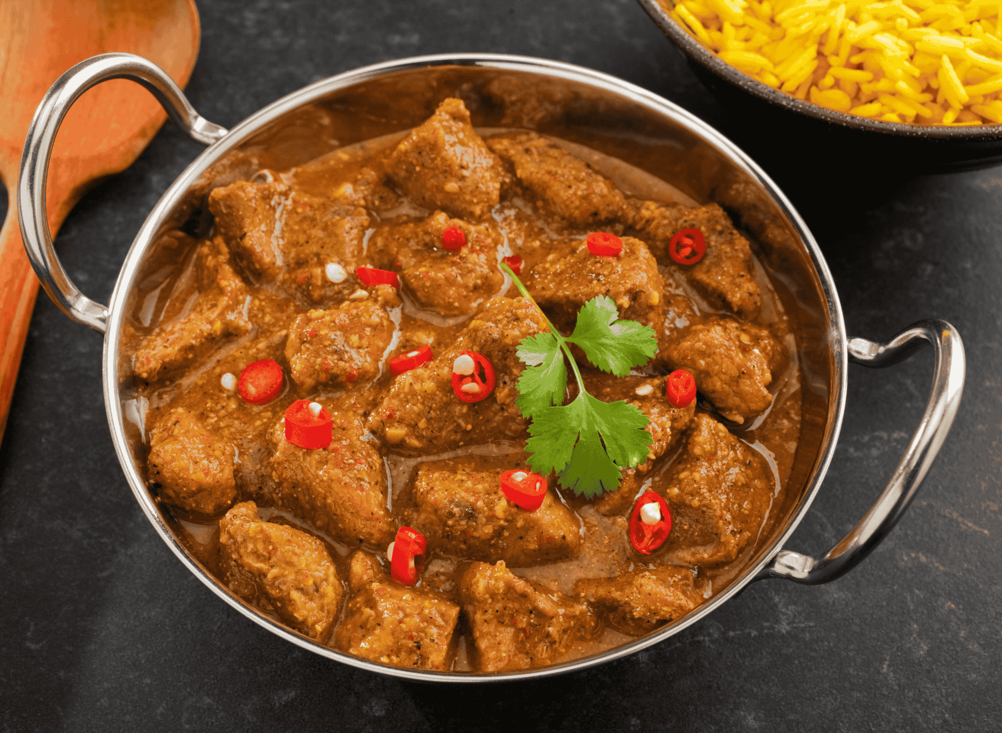 Vindaloo (Spicy and Tangy Meat Curry)