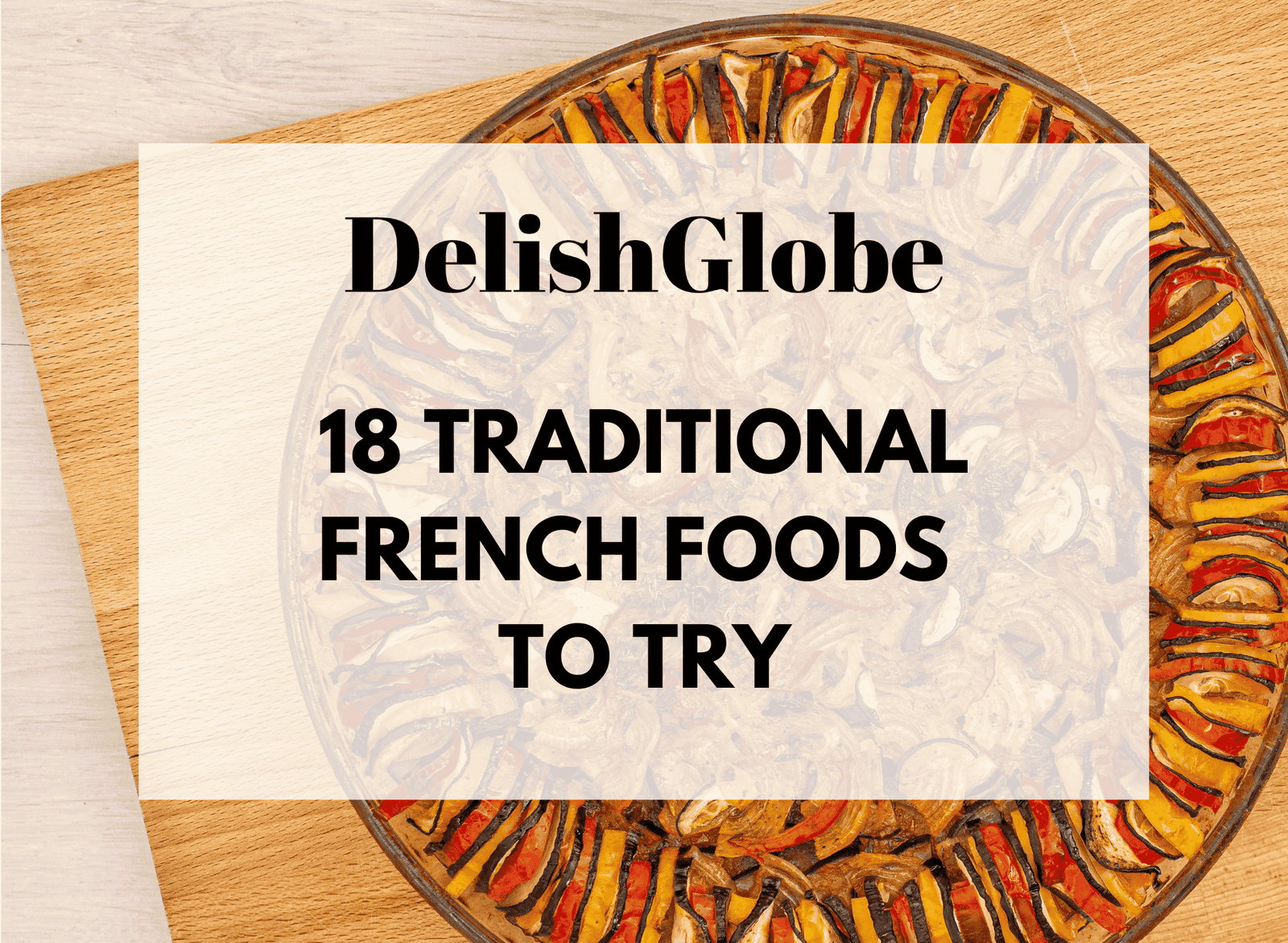 18 Traditional French food