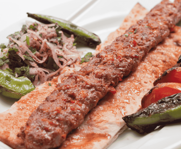 Adana Kebab (Spicy Ground Meat Kebab)