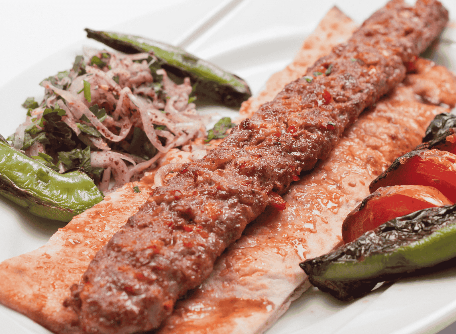 Adana Kebab (Spicy Ground Meat Kebab)