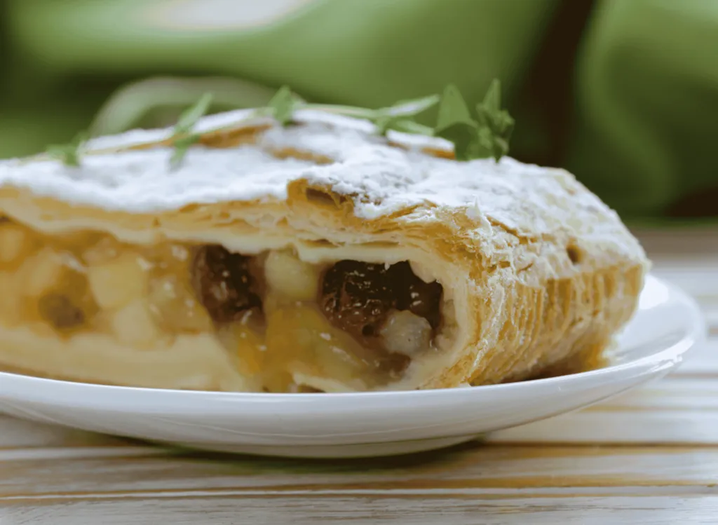 German Apfelstrudel (Apple Strudel)