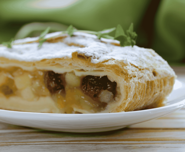 German Apfelstrudel (Apple Strudel)