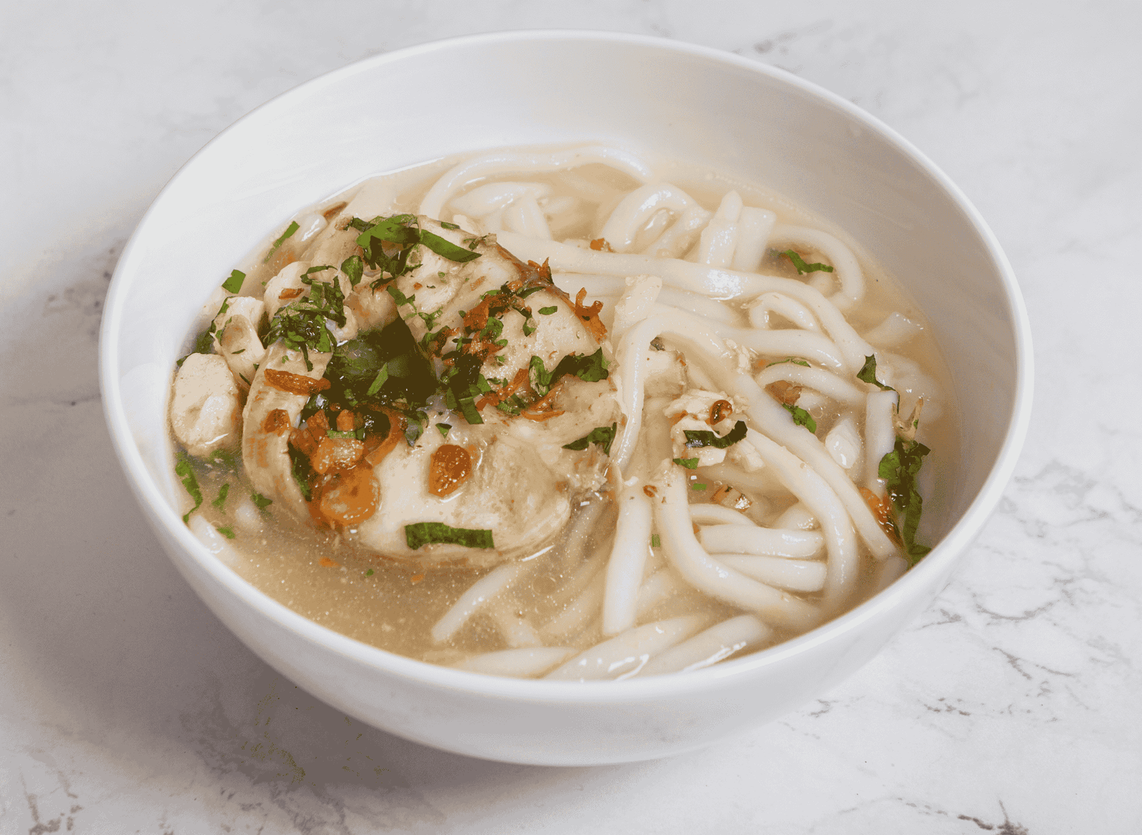 Bánh Canh (Udon Noodle Soup)