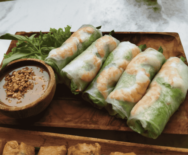 Bánh Cuốn (Rolled Rice Noodles)