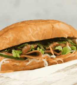 Vietnamese Bánh Mì (Baguette Sandwich)