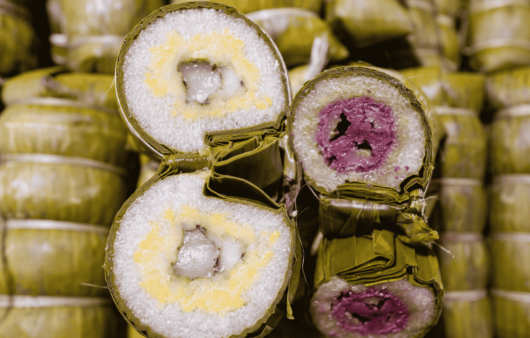 Bánh Tét (Sticky Rice Cake)