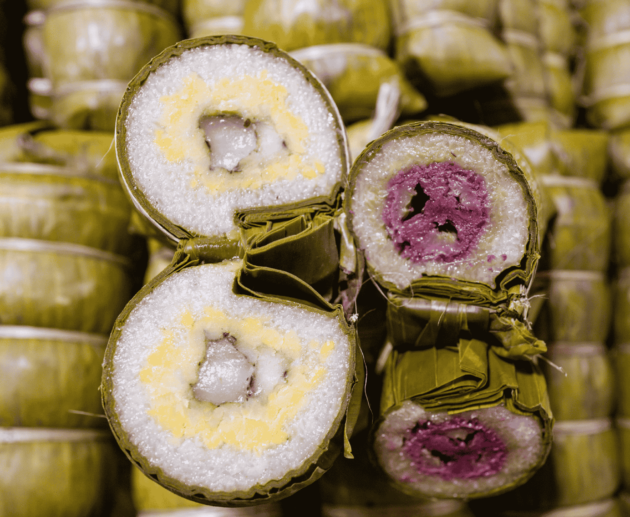 Bánh Tét (Sticky Rice Cake)