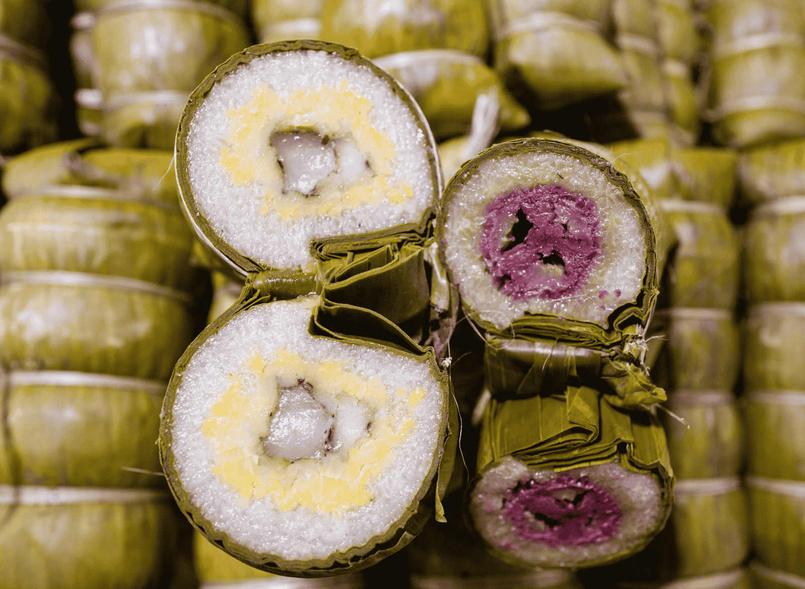 Bánh Tét (Sticky Rice Cake)