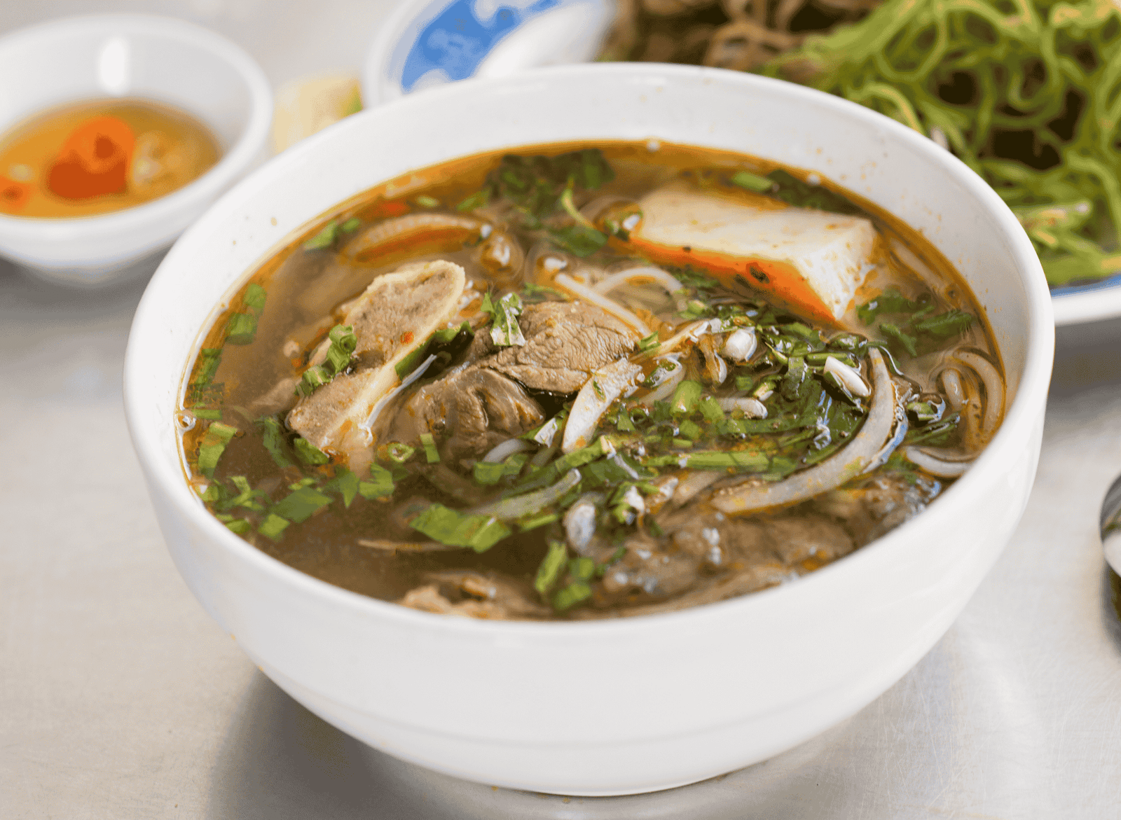 Bún Bò Huế (Spicy Beef Noodle Soup)