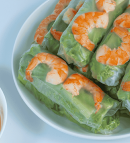 Vietnamese Gỏi Cuốn (Summer Rolls)