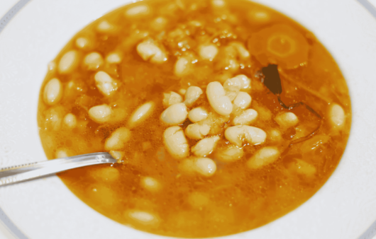 Greek Fasolada (White Bean Soup)