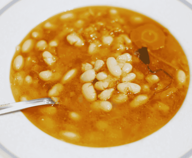 Greek Fasolada (White Bean Soup)