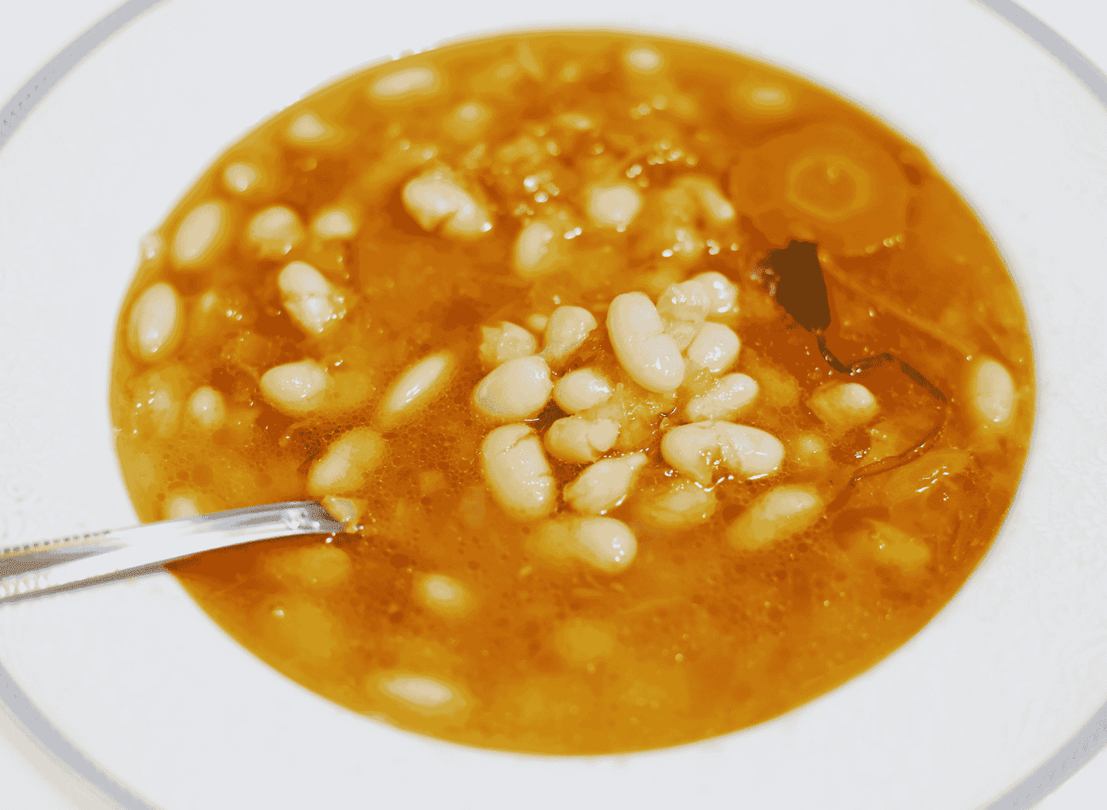 Greek Fasolada (White Bean Soup)