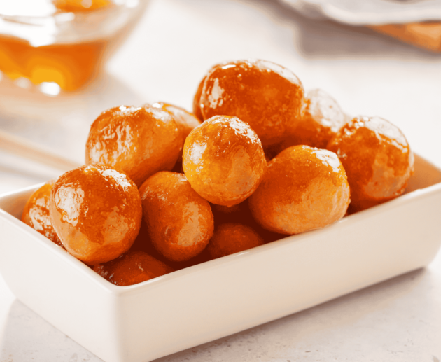 Greek Loukoumades (Greek Honey Doughnuts)