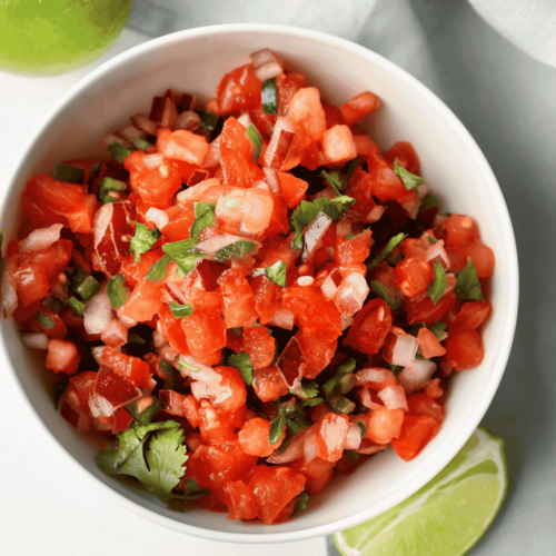 Mexican Pico De Gallo (Mexican Salsa)