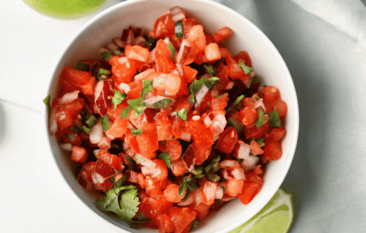 Mexican Pico De Gallo (Mexican Salsa)