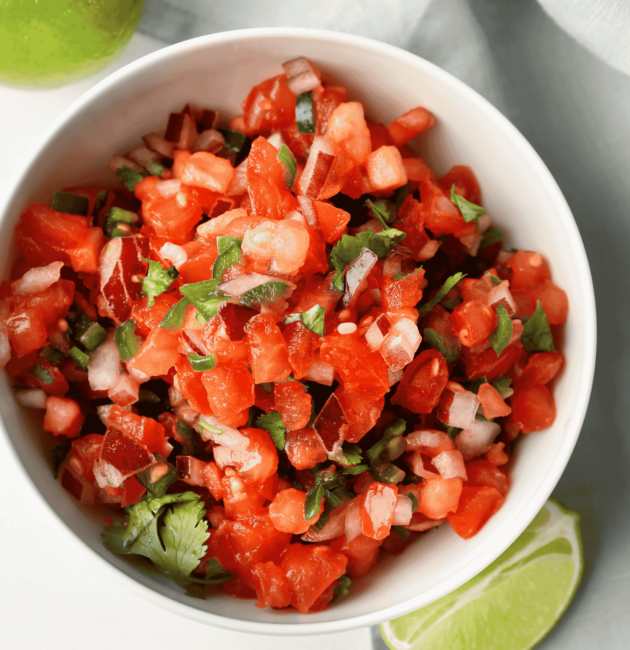 Mexican Pico De Gallo (Mexican Salsa)