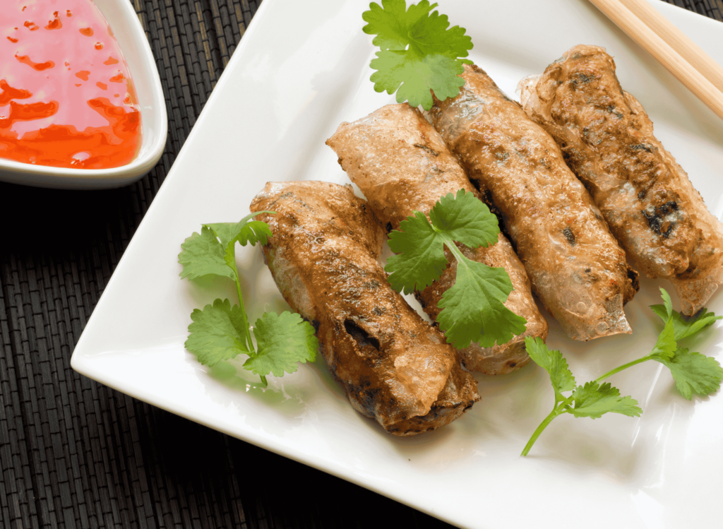 Vietnamese Nem Nướng (Grilled Pork Sausages) | DelishGlobe