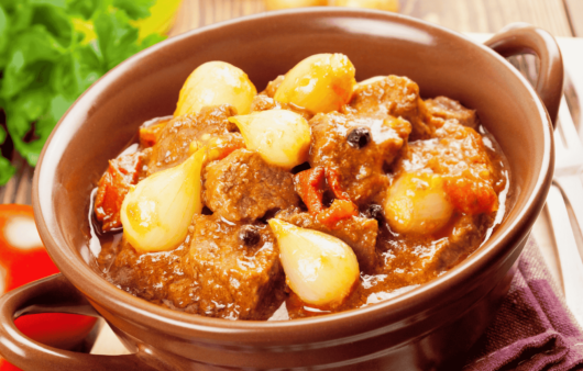 Stifado (Beef Stew with Onions)