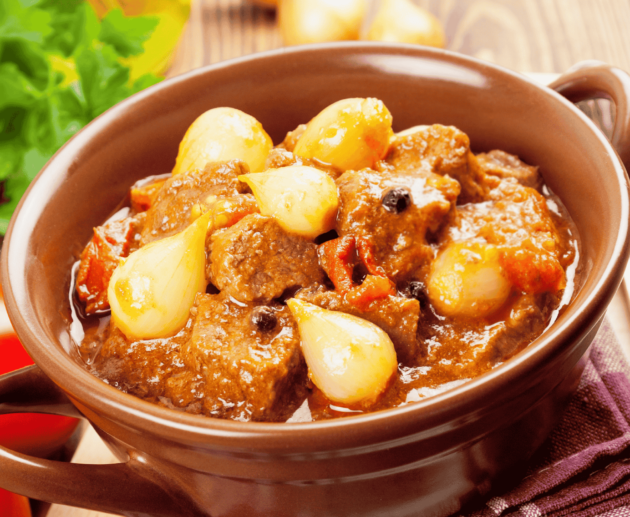 Stifado (Beef Stew with Onions)