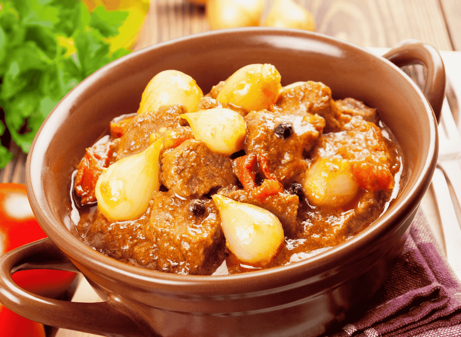 Stifado (Beef Stew with Onions)