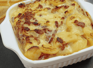 Tartiflette (potato and cheese pot)