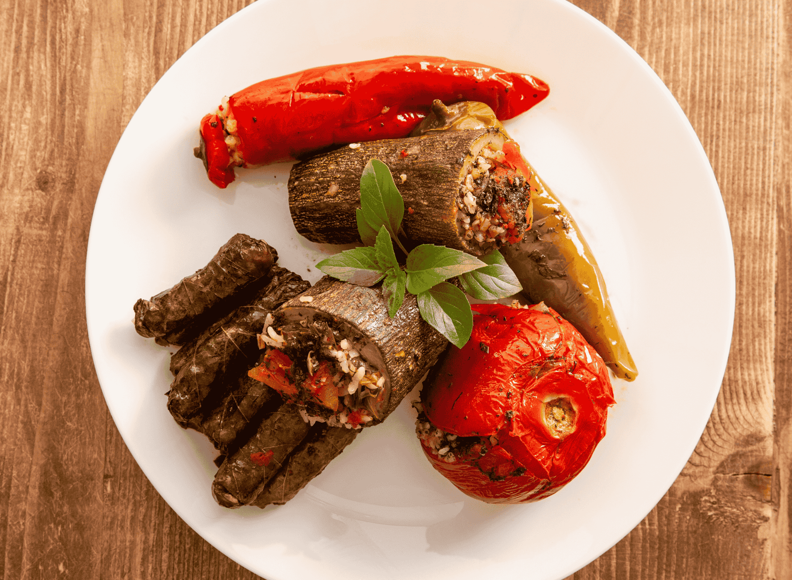 Turkish Dolma (Stuffed Vegetables)