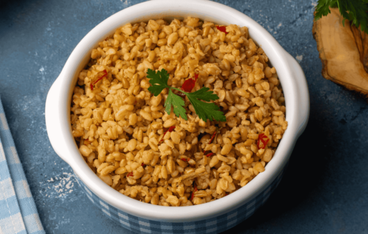 Turkish Firik Pilavı (Smoked Bulgur Pilaf)