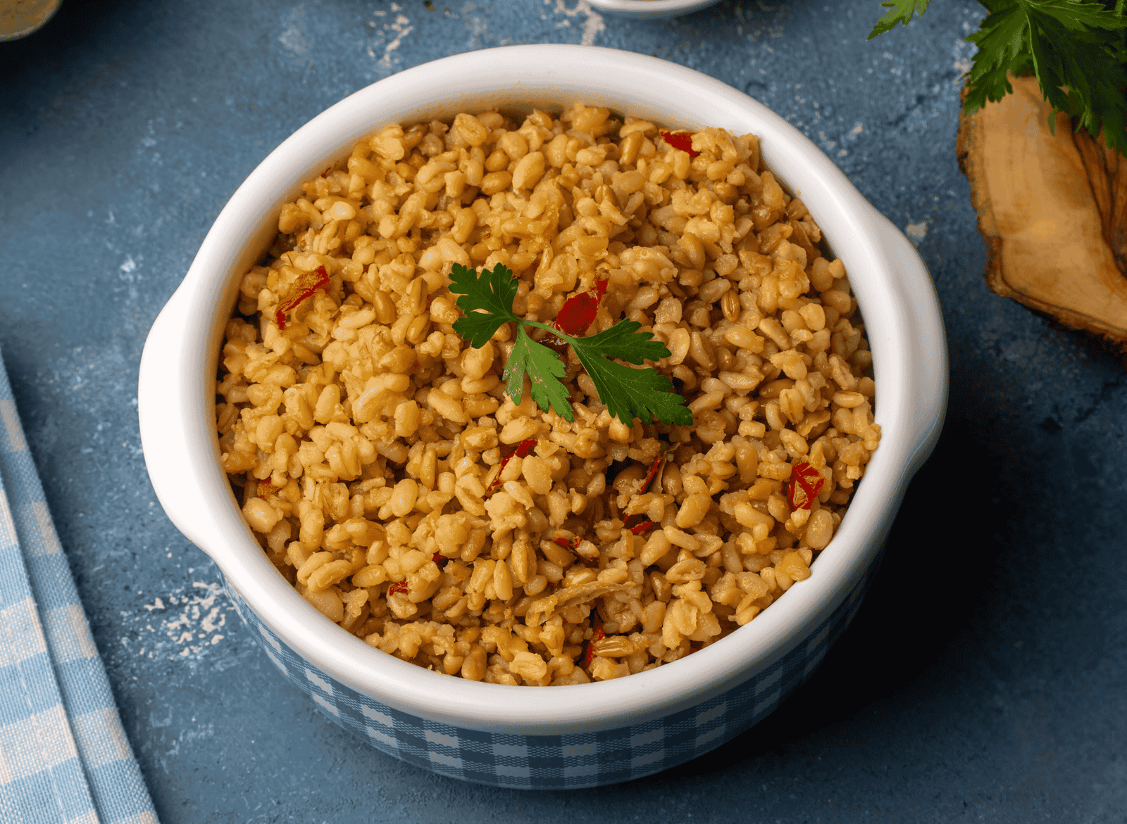 Turkish Firik Pilavı (Smoked Bulgur Pilaf)