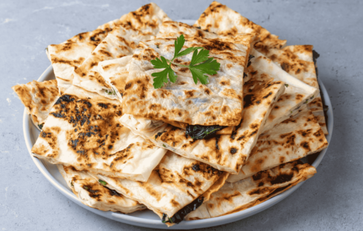 Turkish Gözleme (Stuffed Flatbread)