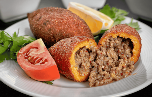 Turkish İçli Köfte (Stuffed Bulgur Balls)