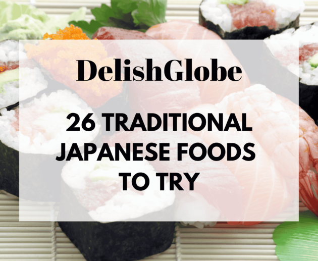 Traditional Japanese food