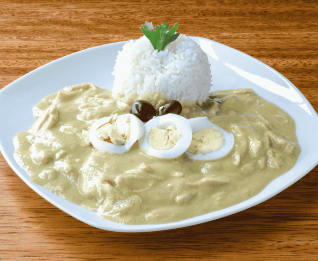 Aji de Gallina (Creamy Chicken Stew)